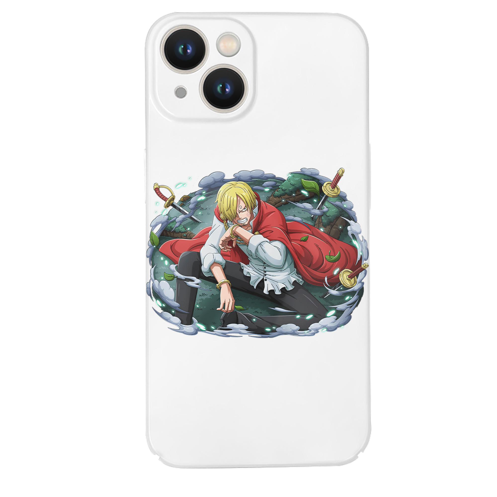 （画像用） ワンピース サンジ ONE PIECE Sanji 【iPhone 14シリーズ対応】ハードケース